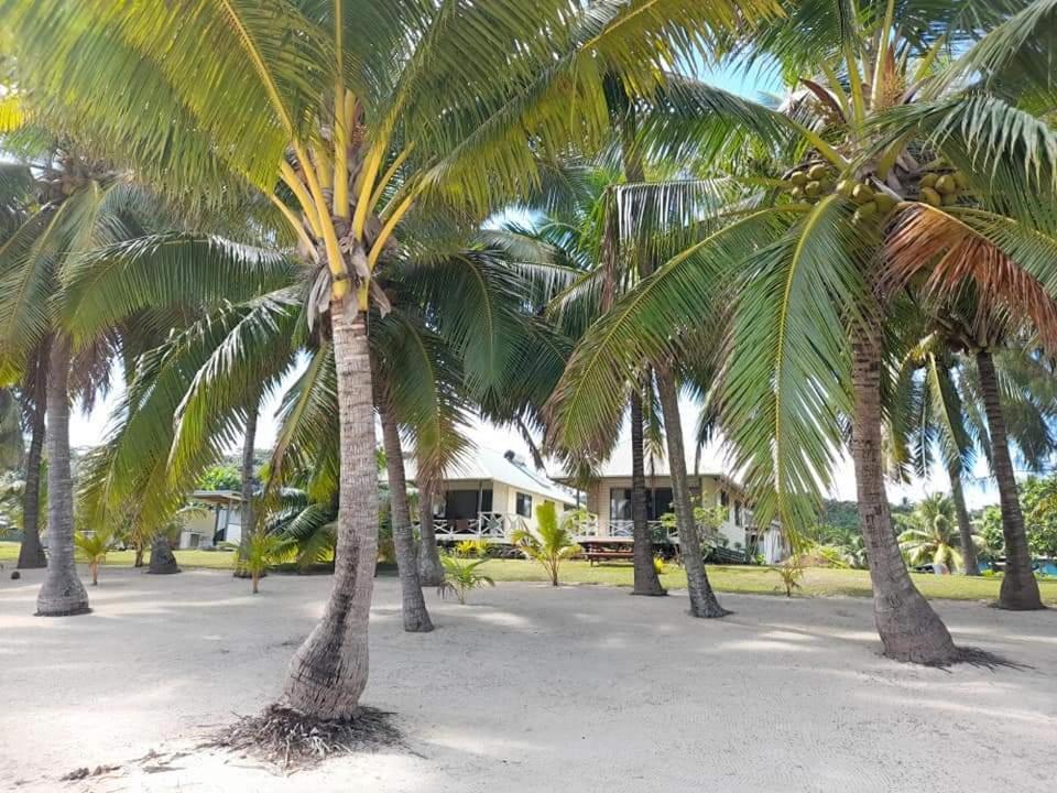 Paparei Beachfront Bungalows, Aitutaki Arutanga Exterior foto