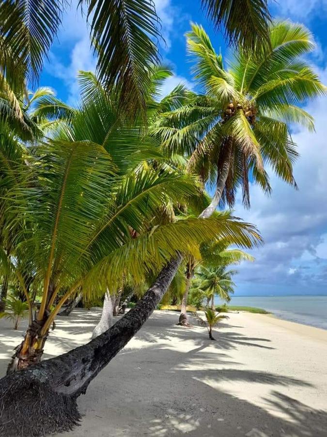 Paparei Beachfront Bungalows, Aitutaki Arutanga Exterior foto